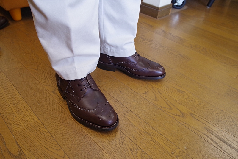 フルブローグブーツ