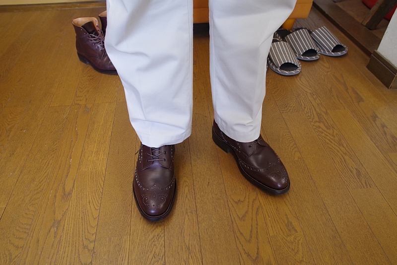 フルブローグブーツ