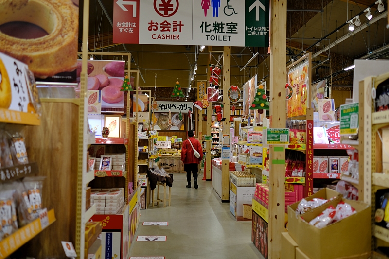道の駅べに花の郷おけがわ
