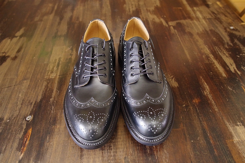 フルブローグシューズ