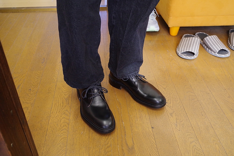 3穴ギブソンシューズ